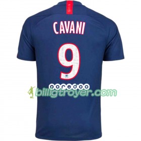 Billige Fotballdrakter Paris Saint-Germain Edinson Cavani 9 Hjemmedraktsett 2019/20 Kortermet